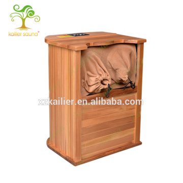 Massagem por calor de sauna do pé infravermelho