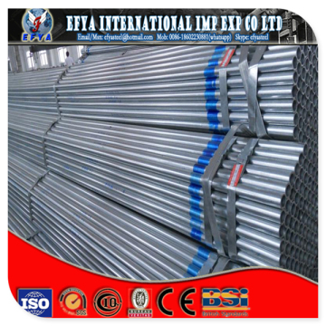 construction material hot dipped galvanized steel pipe