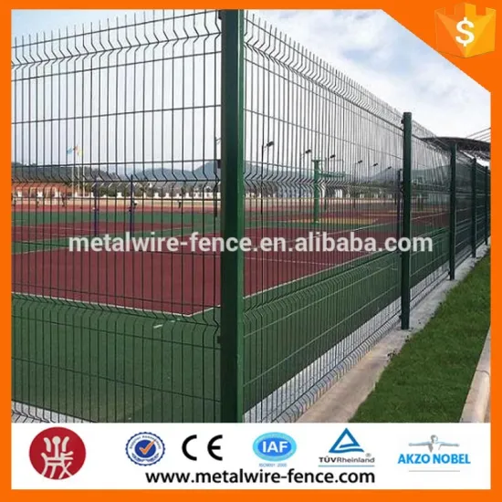 PVC coated green color welded iron panel