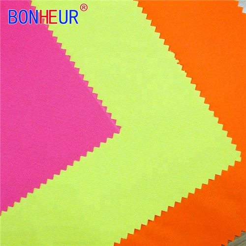 Tissu sergé HI VIS PES COT pour vêtements de travail