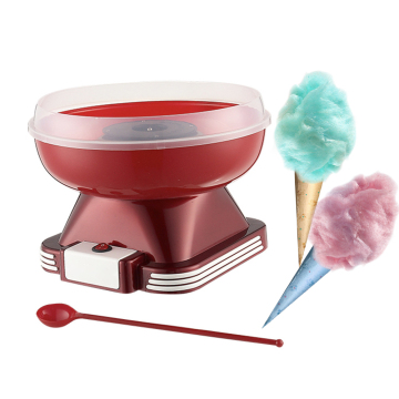 Automatic Mini Retro Cotton Candy Floss Maker - Electric Household Healthy Tasty Floss Machine