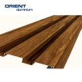 Hot Sale Wood Grain Aluminum Strip for Facade Cladding