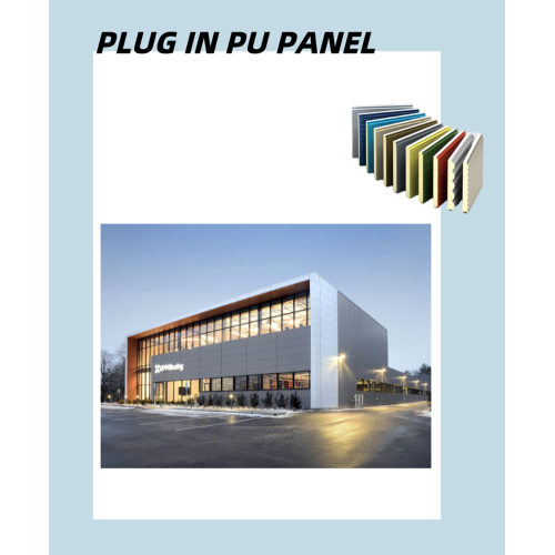 Panel Dinding Sandwic Bahan Penebat Pu