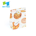 Kraft Paper Resealable Food Bag Papierowa torba na chleb