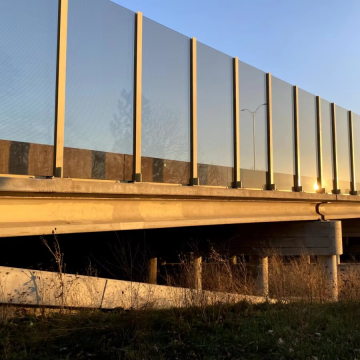 Transparent Sound Barrier for Residential Noise Reduction