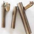 ASTM A193 B8M шпілька з нержавеючай сталі з поўнай разьбой для ўстойлівасці да карозіі пры высокіх тэмпературах