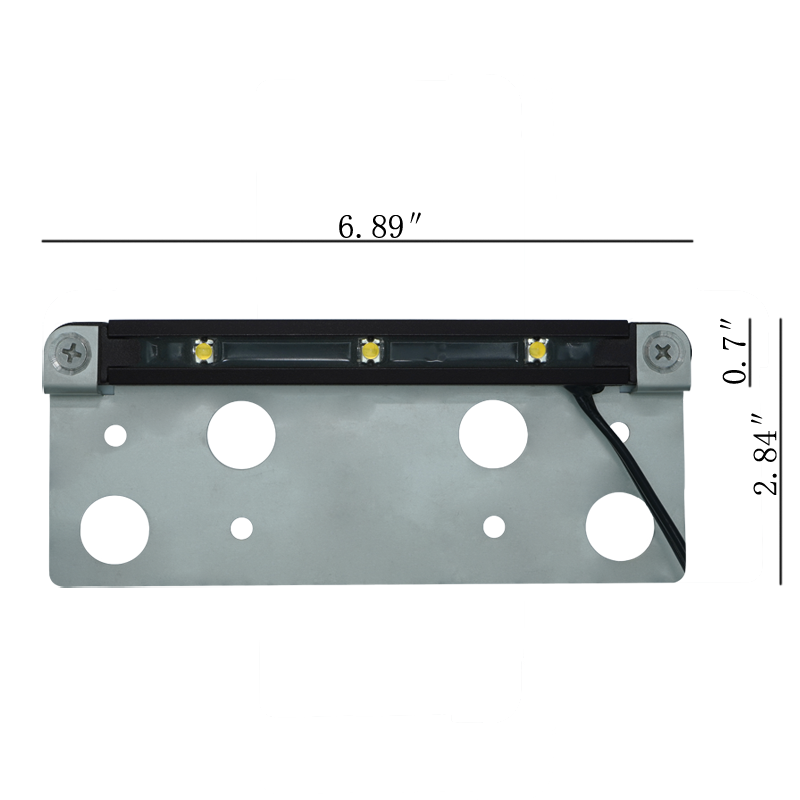 la più recente fabbrica di illuminazione per esterni da 12V 7 pollici 2W