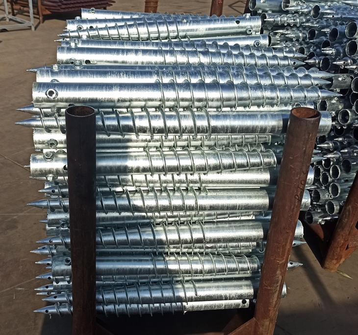 Q235 steel ground screws
