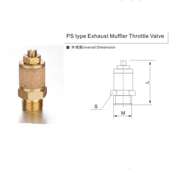 PS Type Exhaust Muffler Throrrle valve filter element