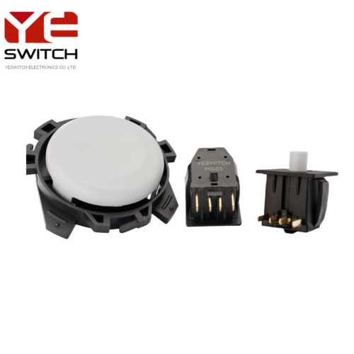 Yeswitch PG-03 Interrupteur à bouton-bouton durable Machinerie de jardin