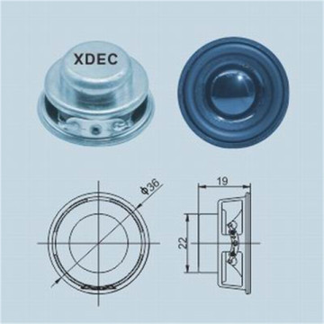 Głośnik XDEC 36 mm 4OHM 3W Multimedia głośnik