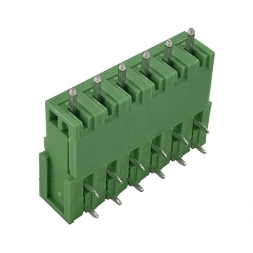 Placa PCB de 6 pinos para placa do bloco de terminais plug-in