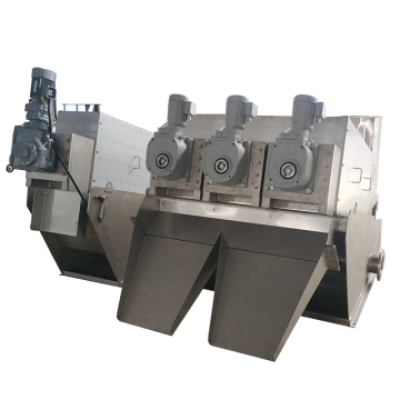 Stainless Steel Multi-disc Screw Press Sludge Dewatering Machine: An Effective Solution for Farm Sewage and Industrial Wastewater Treatment
