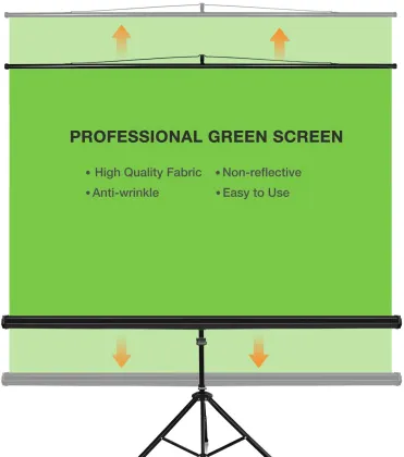 Chroma key green screen background stand green screen