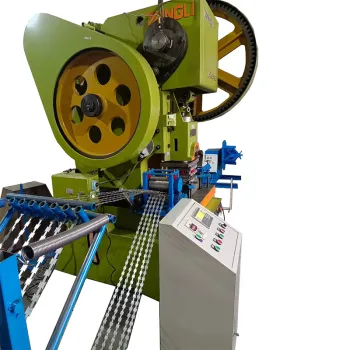 High Speed Auto Concertina Razor Blade Barbed Wire Mesh Machine for Security Fences
