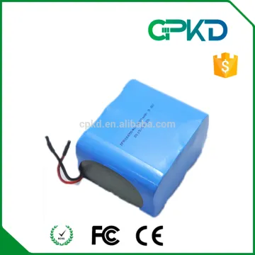 Custom li-ion battery pack 9.6V 6600mah lipo battery for RC toys