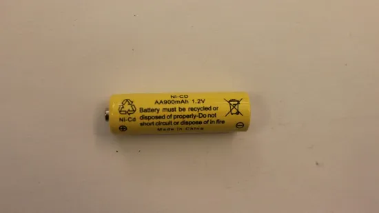 1.2v Aa900mah Nicd Rechargeable Flashlight Battery , Rechargeable Torch Battery