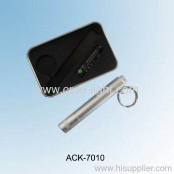 1led سلسلة المفاتيح الألومنيوم أدى الخفيفة Ack-7010