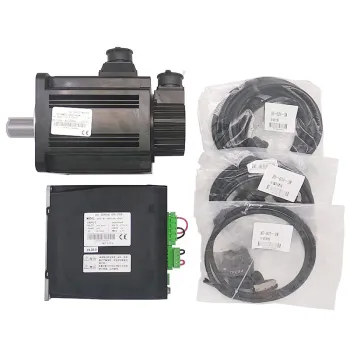 220V AC Servo Motor 0.75KW 3000rpm Kit with Driver Controller