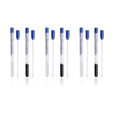 Medical sterile disposable specimen collection nasal swab flocked swab