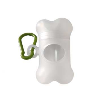 Plastic Bone-Shaped Dog Poop Bag Dispenser