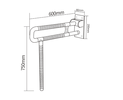 Toilet handrail-22