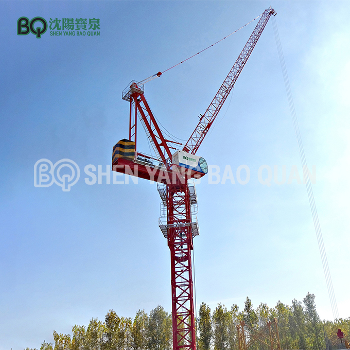 Crane Tháp Luffing-Jib 12T