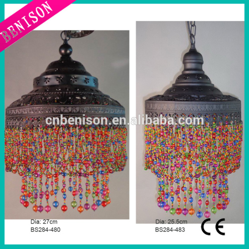 Modern Decorative Lighting Acrylic/Crystal Colorful Layered Chandelier (Item no. BS284-480/483)