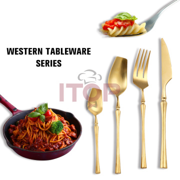 Wholesale Eco Friendly Stainless Steel Rice Spoon Set with Long Handles - ITOP Colher