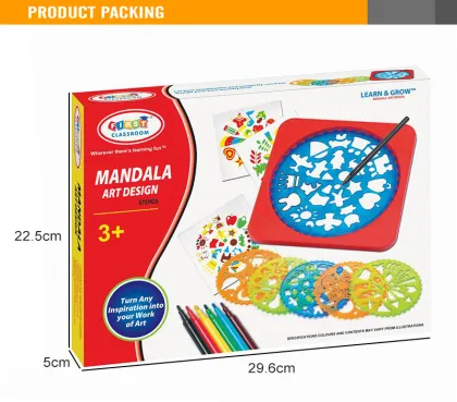 High Quality Kids Art Plastic Drawing Stencil