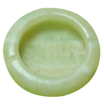 Custom Bacteria / Heat Resistant Polished Emerald Acrylic Solid Surface Designs Ash Tray