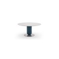 Metal Round White Marble Table Stale Oszczędzanie