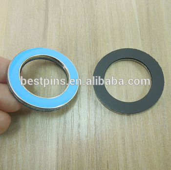 custom blue circle diabetes awareness metal fridge magnets