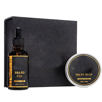 Vegan Beard Grooming Kit with Natural Essential Oils
