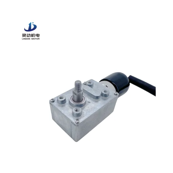 Customizable 3-24V Electronic Transmission Kit with 3rpm High Torque 034 DC Gear Motor for Robotics Applications