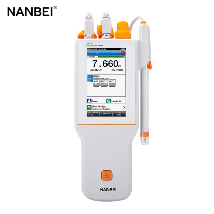 Test Instruments New Design Portable Digital PH Meter