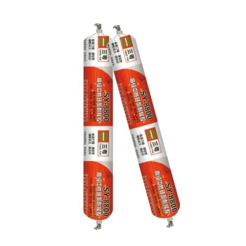 Flexible and Durable Neutral Silicone Sealant for Home Repairs