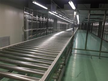 Powered Roller Conveyor TV Assembly Line