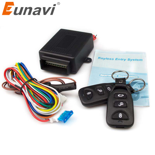 Eunavi New Universal Car Remote Central Kit Door Lock Locking Vehicle Keyless Entry System hot selling