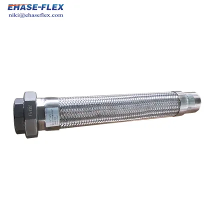 Flexible pipe connections to pumps