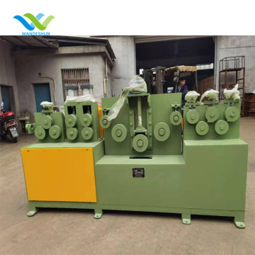 Automatic Electrical Wire Straightening and Steel Wire Brush Cleaning Descaling Machine