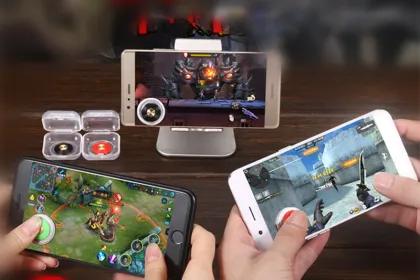 Game paddle for smart phone