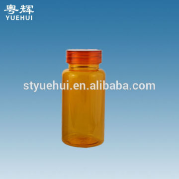 150cc pill plastic bottle,orange medicine jar,pharmaceutical container