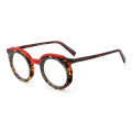China Round Lamination Acetate Glasses Frames Manufactory