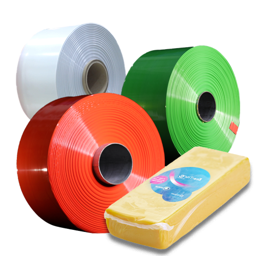 Meat Shrink Wrap Tubing Rolls PVDC Shrink Film