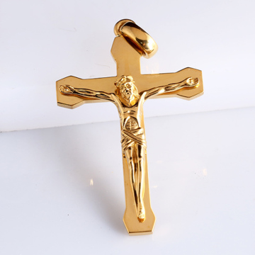 18K 14K 10K 9K Gold Plated & 925 Sterling Silver Christian Faith Pendants for Men