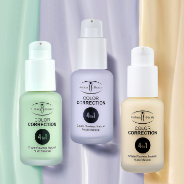 Cuscino per trucco OEM 4 in 1: fondazione, correttore, protezione solare e illuminante (etichetta privata)