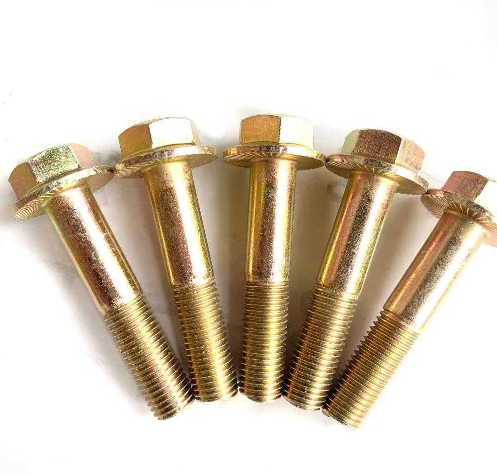 Widely Used Znic Plated Flange Bolt