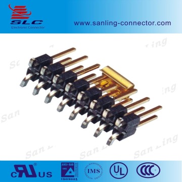 Pitch 2.54mm SMT single 2 Pin Header Connector For PCB Board