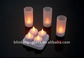 Rechargeable candle - 4pcs tea light